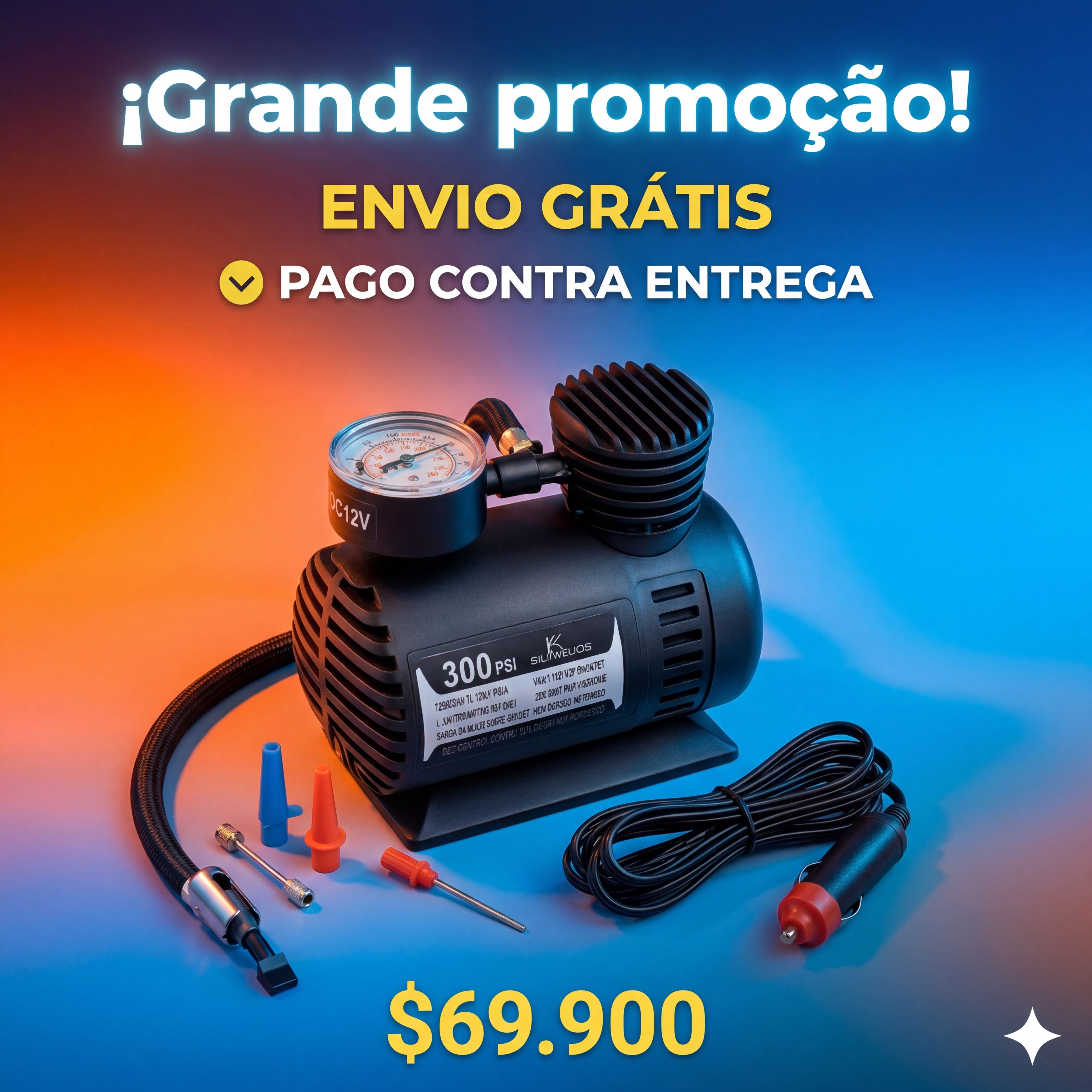 Mini Compresor De Aire- Air Compressor